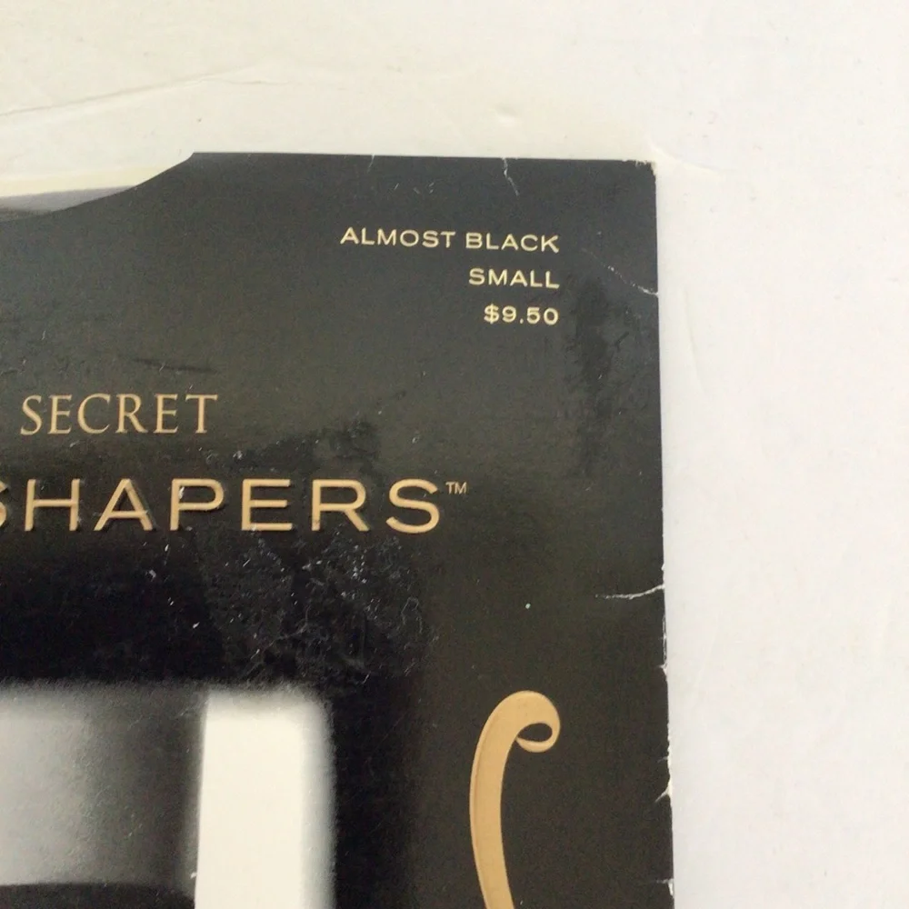 VICTORIAS SECRET SENSUAL SHAPER PANTYHOSE SIZE SMALL NWT BLACK.